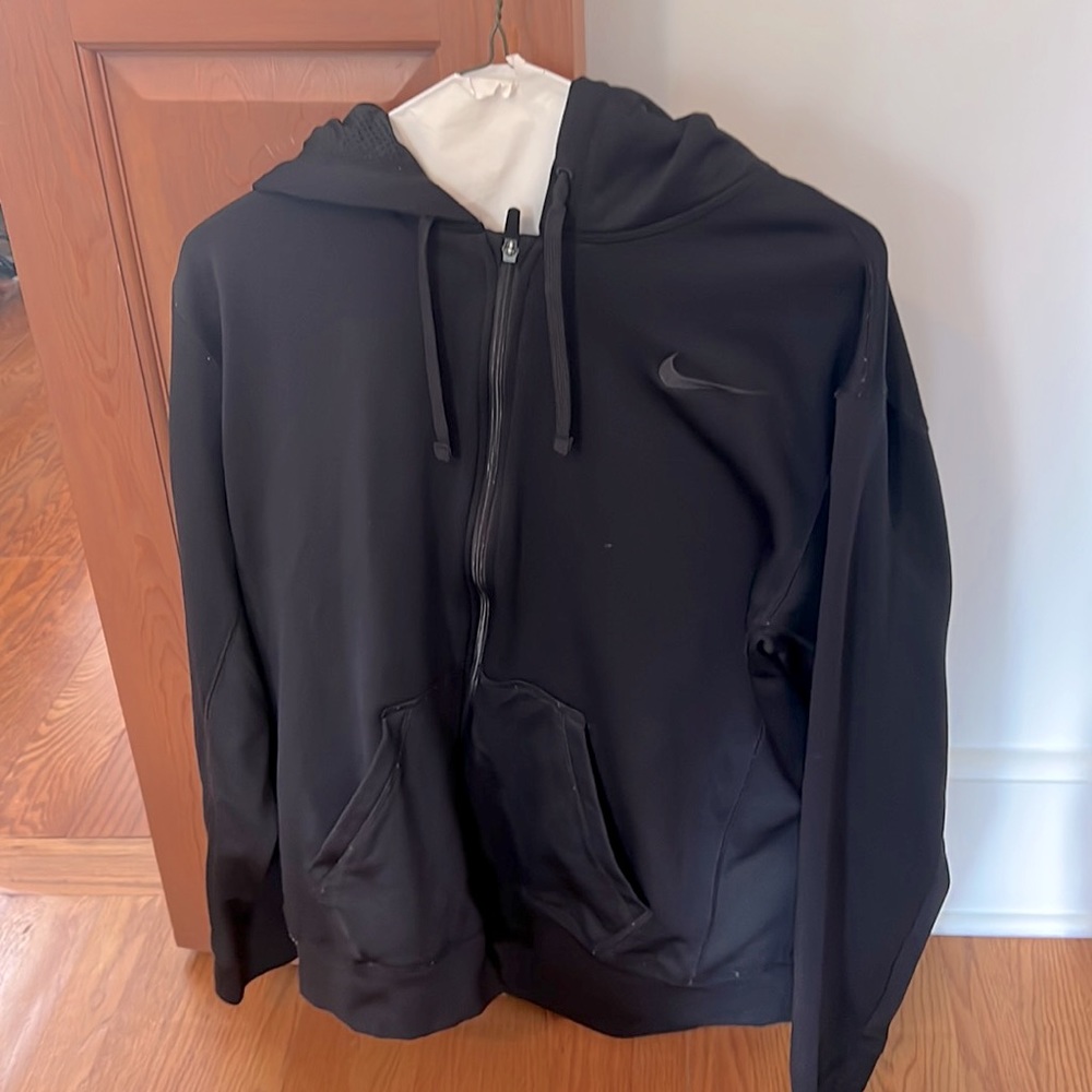 Black Nike Full zip hoodie